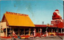 Vintage Postcard Toyland Santa Claus CA California 1957 Smokey Bear Stamp  B-267 picture