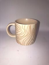 Whitney Kerney for Causebox Coffee Mug Tea Cup Cream Gold Swirl MRI Scan Design picture