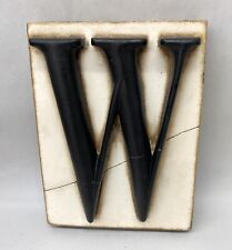 Retired Sid Dickens Memory Tile Block Letter W picture