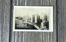 New York City NY Real Photo Mini Card 1940s 2.75
