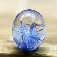 1.1Ct Very Rare NATURAL Beautiful Blue Dumortierite Quartz Crystal Pendant picture