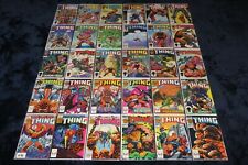 THE THING 1 - 36 COMPLETE SERIES 1983 SHE HULK MS MARVEL FANTASTIC FOUR LOT 35 picture