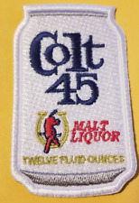 Colt 45 Malt Liquor Beer Can Embroidered Patch approx. 2x3.5