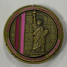 FBI Newark Division Breast Cancer Awareness Gold Version Challenge Coin picture