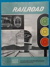 1960 Association of American Railroads Magazine, Conductor Signals, Maps, etc.. picture