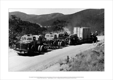 Thornycroft Mighty Antar A2 Art Print – Snowy Mts Trucks – 59 x 42 cm Poster picture