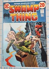 Swamp Thing #2 Signed by Bernie Wrightson DC Comics 1973 picture