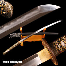 Top Grade Kobuse Katana Clay Tempered Folded T10 Japanese Samurai Sharp Sword picture