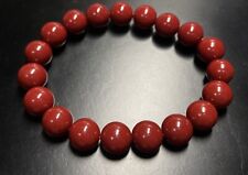 NEW 10 mm Purple Cinnabar Bead Bracelet - Gift Idea/Great Energy/High Content picture