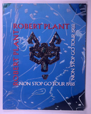 Robert Plant Led Zeppelin Programme Original Vintage Non Stop Go Solo Tour 1988 picture