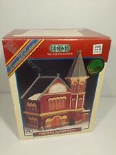 Lemax PORCELAIN LIGHTED HOUSE 1998 NIB from CVS 6ft cord on off switch picture