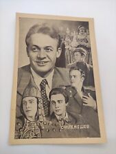 Old USSR Collage postcard 1948 Lemeshev Russian MOVIE Star Theater Stalin Prize picture
