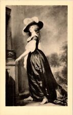 LADY MILNES George Romney (1734-1802) The Frick Collection, New York postcard picture