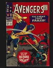 Avengers #35 FN 2nd Living Laser Early Bill Foster (Black Goliath) Black Widow picture