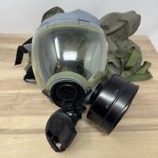 MSA -22940-295 Mcu 2p Army Navy Gas Mask - Medium W/ Hood & Carrying Case picture