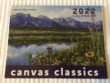 2022 CANVAS CLASSICS Wall Calendar Alzheimer’s Association NEW Shipping Included picture