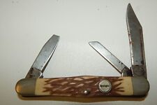 Vintage Remington R14 Folding 3 Blade Pocket Knife picture