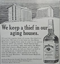 1969 Jim Beam Bourbon Ad - A Thief in Our Aging Houses picture