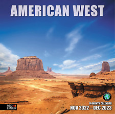 RED EMBER American West 2023 Monthly Wall Calendar 12