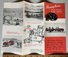 Vintage Michigan Sleeping Bear Dunes Wagon Dune Rides Brochure - No Comparables picture