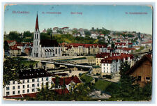 1913 St. Othmarkirche St. Leonhardskirche St. Gallen Switzerland Postcard picture