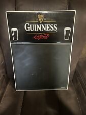 2004 Guinness Bar Game Room Man Cave Chalkboard Beer Tin Sign ~24”x17.5” picture