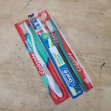 Vintage Lot of 3 Toothbrushes - Oral, Colgate Wave, Plus, Dental Samples sealed picture