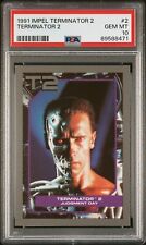 PSA 10 GEM MINT Arnold Schwarzenegger RC Terminator 2 #2 1991 Impel POP 1 Grail picture