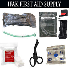 IFAK First Aid Kit Israeli Bandage Chest Seal Vented Tourniquet Compressed Guaze picture