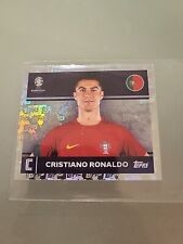 Topps EURO 2024 CHRISTIANO STICKER RONALDO TOPPS FOIL BY 2 MINT CONDITION picture