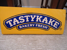 Vintage Tastykake Bakery Fresh Cakes Pies Cookies Plastic Store Display 24 X 10 picture