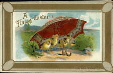 Easter Chicks A Happy Easter RB Co. Antique Postcard Vintage Post Card picture