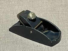 Vintage Mini Cast Iron Block Plane Hobby Thumb Finger 3  1/2