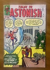 Tales to Astonish #45 Kirby Stan Lee Early Ditko Egghead Appear Ant-Man and Wasp picture