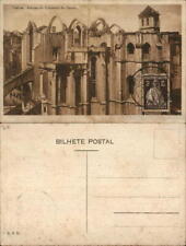 Portugal Lisbon Ruins of the Carmo Convent Philatelic COF G. & B. Postcard picture