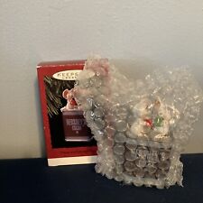1993 Hallmark Warm and Special Friends Hershey's Keepsake Ornament in Box picture
