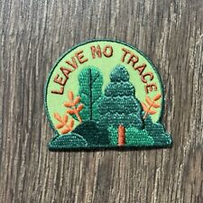 Girl Boy Cub LEAVE NO TRACE Fun Patches Crests Badges SCOUTS GUIDE hiking Forest picture