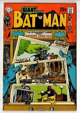 Batman #218,  68 Page Giant, February 1970, BETTER GRADE picture