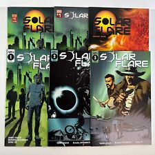 SOLAR FLARE #1 thru #3 with extra #1 Variant Editions. Scout Comics picture