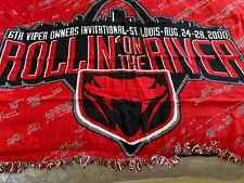 Dodge Viper Collectible - 6th Viper Owner Invitational Blanket August 2020 (NEW) picture
