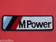 Motorsport Motor Racing Car Patch Sew / Iron On Badge:- M Power picture