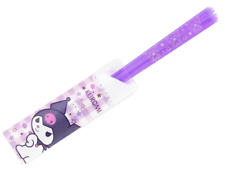 Sanrio Japan Kuromi Clear Purple Star Series Chopsticks Transparent 9
