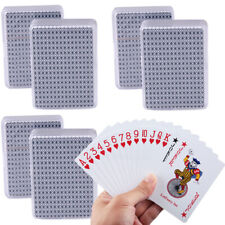 6 Decks Playing Cards PVC Plastic with 6 Case Waterproof Poker Cards Game 6 Pack picture