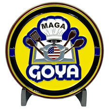 DL11-01 Goya President Donald J. Trump MAGA Thin Blue Line Police Challenge Coin picture