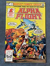 Alpha Flight #1 John Byrne Autographed Marvel Comic Book 1983 Key Issue VF+ picture