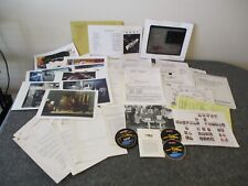 NASA MSFC TRW AXAF PRESENTATIONS+PATCH+DECAL+PINS FROM DESK OF PROJECT MANAGER picture