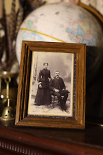 Antique Black & White Photographs Framed instant ancestor 