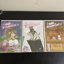 BEE AND PUPPYCAT #8 #9 #10  HTF LOW PRINTS NM+  KABOOM BOOM COMICS 2015 picture