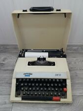 Original Vintage Press Manual Type Writer Optima SM 10 . typewriter picture