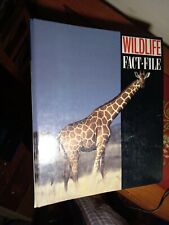 Vintage 90s Wildlife Fact-File Cards and Binder 100+ Animals Ecosystem Education picture